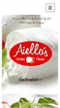Mobile Screenshot of aiellocheese.com